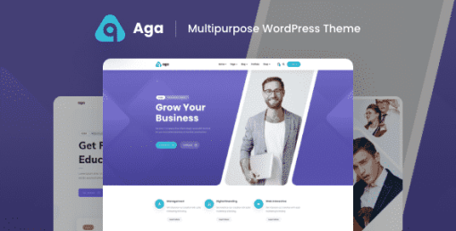 Aga - Multipurpose Business WordPress Theme