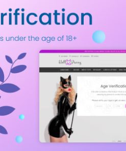 Age Verification Popup (18+ Verify) Age Gate