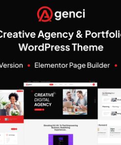 Agenci - Creative Agency & Portfolio WordPress Theme