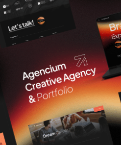 Agencium | Creative Agency & Portfolio WordPress Theme