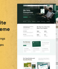 Agenshark - Startup Agency Elementor WordPress Theme