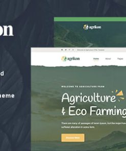 Agrikon - Organic Farm Agriculture WordPress Theme