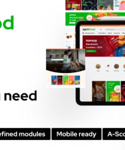 Agrofood - Elementor WooCommerce WordPress Theme