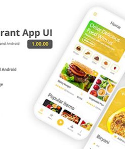 Ahar React Native Resturant App UI Template