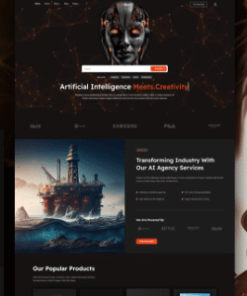 AI Max - AI Games, Apps & Tools Store Shopify Theme