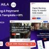 Aila - Online Banking & Payment HTML Template