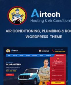 Airtech - Plumber HVAC and Repair theme