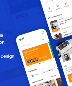 Ajari - E-learning Mobile App Template ( Framework 7 + PWA )