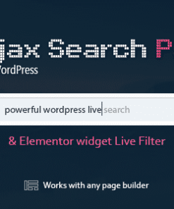 Ajax Search Pro - Live WordPress Search & Filter Plugin