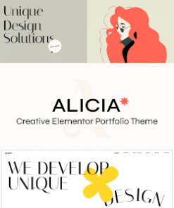 Alicia - Elementor Portfolio Theme