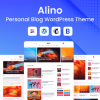 Alino - Personal Blog WordPress Theme