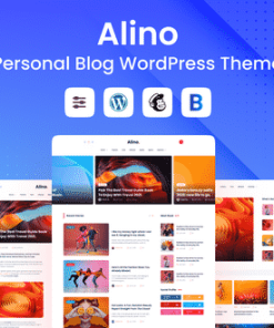 Alino - Personal Blog WordPress Theme