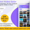 All In One Status Saver - Whatsapp, Whatsapp Business, Facebook, Instagram, TikTok, Twitter, Vimeo