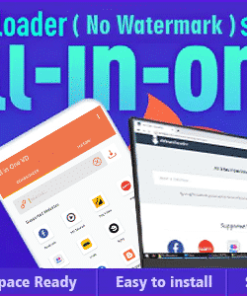 All-in-One Video Downloader/ Status Saver php + Android (70+ sources)