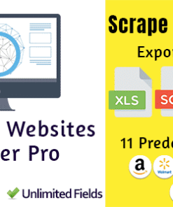 All-in-one Websites Scrapper Pro