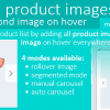 All product images or second image (rollover) on hover