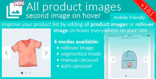 All product images or second image (rollover) on hover