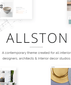 Allston - Contemporary Interior Design and Architecture Theme