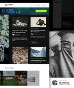 Alpaca - Modern Creative Independent Magazine WordPress Theme