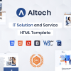 Altech | IT Solutions & Multi Services HTML5 Template