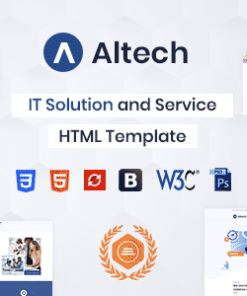 Altech | IT Solutions & Multi Services HTML5 Template