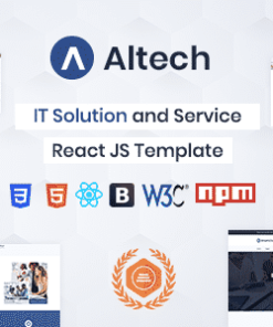 Altech - React IT Solutions & Multi Services Template