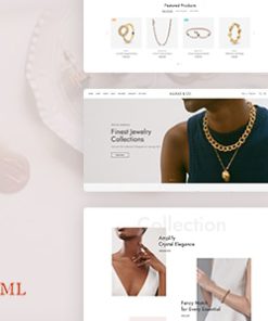 Alukas - Modern Jewelry Store WordPress Theme