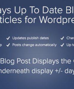 Always Up To Date WordPress Posts and Articles