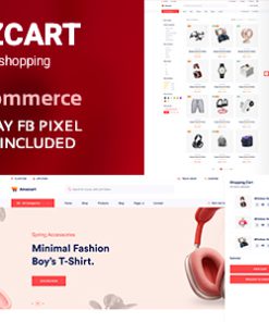 AmazCart - Laravel Ecommerce System CMS Multi-Vendor