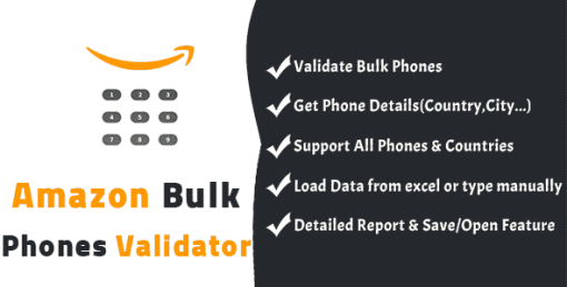 Amazon Bulk Phone Numbers Validator