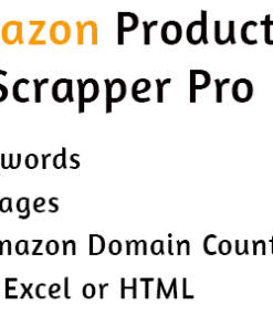 Amazon Product Scrapper with multi-keywords