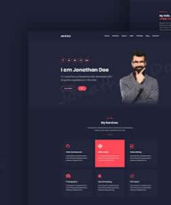 Amike - Personal Portfolio WordPress Theme