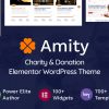 Amity - Charity & Donation Elementor WordPress Theme