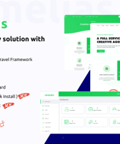 Ammelias - Laravel React Agency CMS