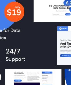 Anada - Data Science & Analytics Saas WordPress Theme