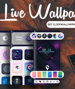 Android 12 Analog and Digital Clock Live Wallpaper - Android 12 Clock Widgets - Admob Ads