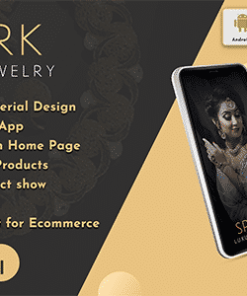 Android App Jewellery Online Shopping App with Admin Panel ( eCommerce Android App)