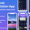 Android App Meditation & Relaxation Music with Admin Panel