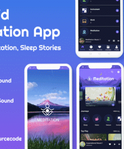 Android App Meditation & Relaxation Music with Admin Panel