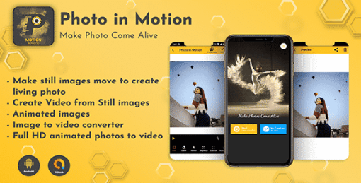 Android App Photo Editor - Pro Photo In Motion Editor