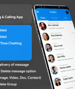 Android Chatting App with Voice/Video Calls, Voice messages + Groups -Firebase | Complete App|YooHoo