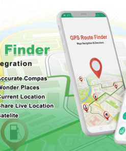 Android GPS Route Finder : Maps Navigation & Directions (Android 11 Supported)