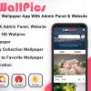 Android HD Wallpaper App and Website with Admin Panel