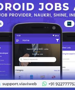 Android Jobs App (Job Seeker, Job Provider, Naukri, Shine, Indeed, Resume)