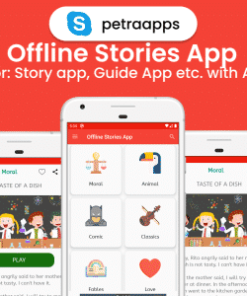 Android Offline Stories app with Offline Database and AdMob integration