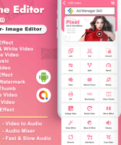 Android Pixel - All in one Editor (Video Editor, Audio Editor, Image Editor) (Android 11 Supported)