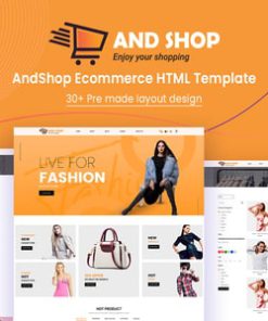 AndShop Ecommerce HTML Template