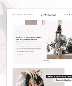 Anemone - Blog and Magazine HubSpot Theme