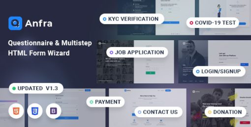 Anfra - Questionnaire & Registration Form Wizard