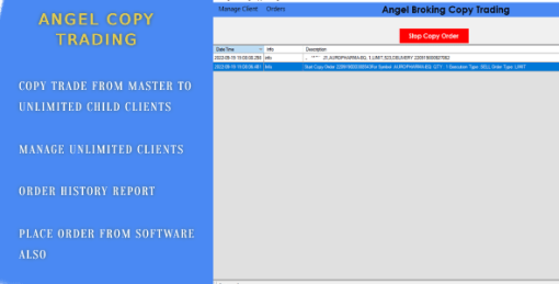 Angel Copy Trading  Software